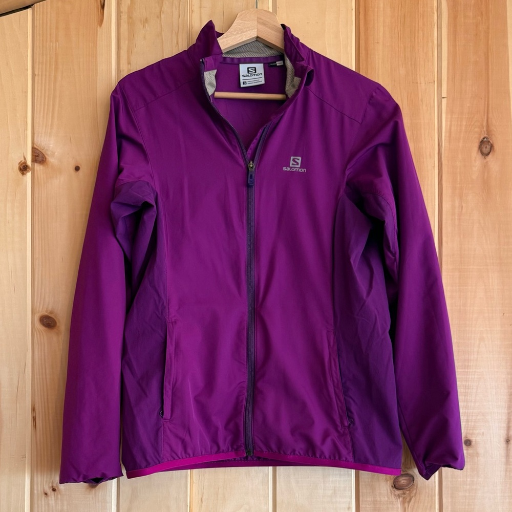 Salomon Women’s Agile Windbreaker Lightweight Jacket - Size Small